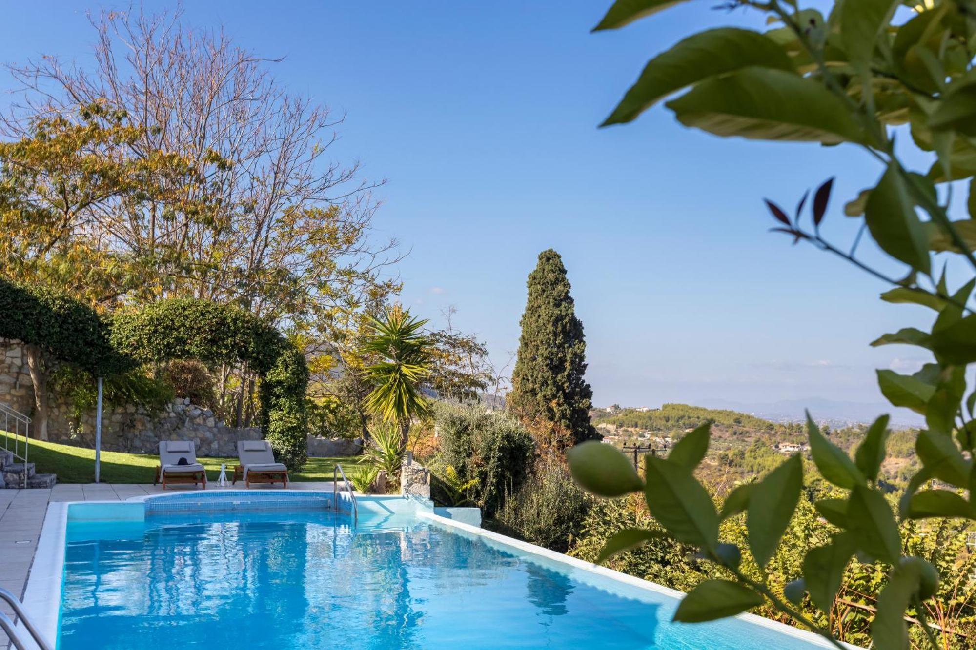 Villa Marrone Splendid Seaview Markopoulon Oropou Ngoại thất bức ảnh