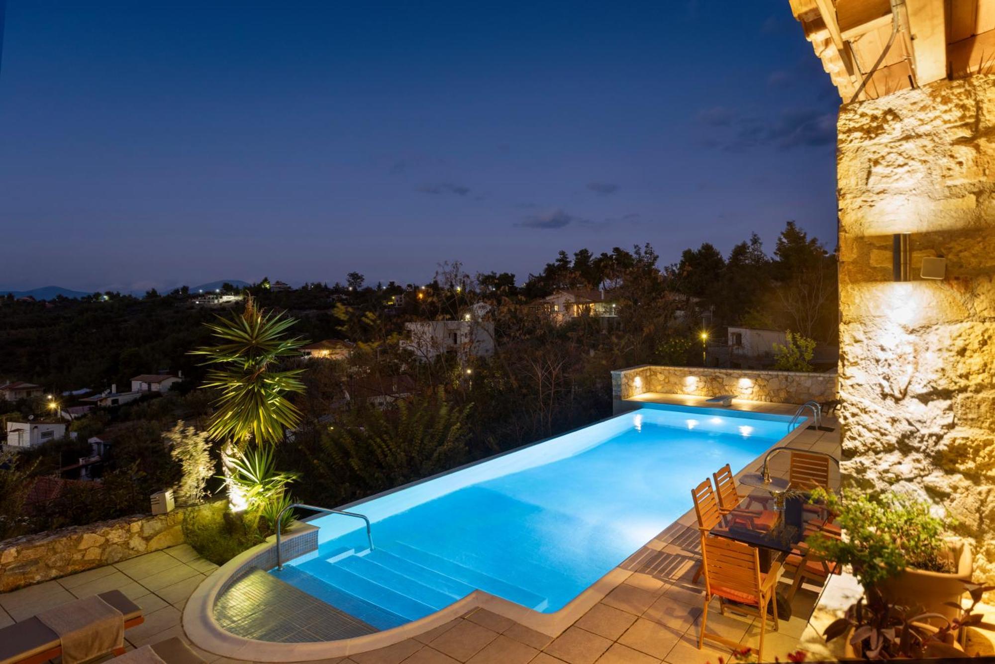 Villa Marrone Splendid Seaview Markopoulon Oropou Ngoại thất bức ảnh