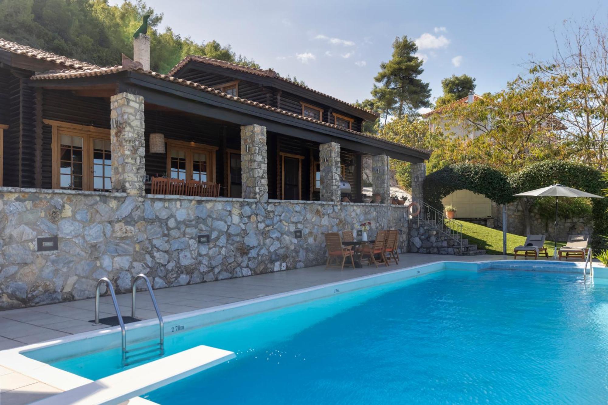 Villa Marrone Splendid Seaview Markopoulon Oropou Ngoại thất bức ảnh