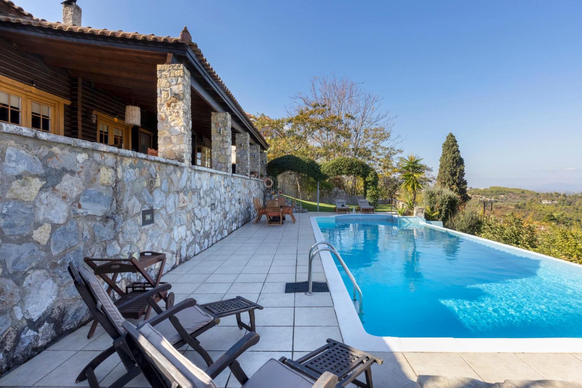Villa Marrone Splendid Seaview Markopoulon Oropou Ngoại thất bức ảnh