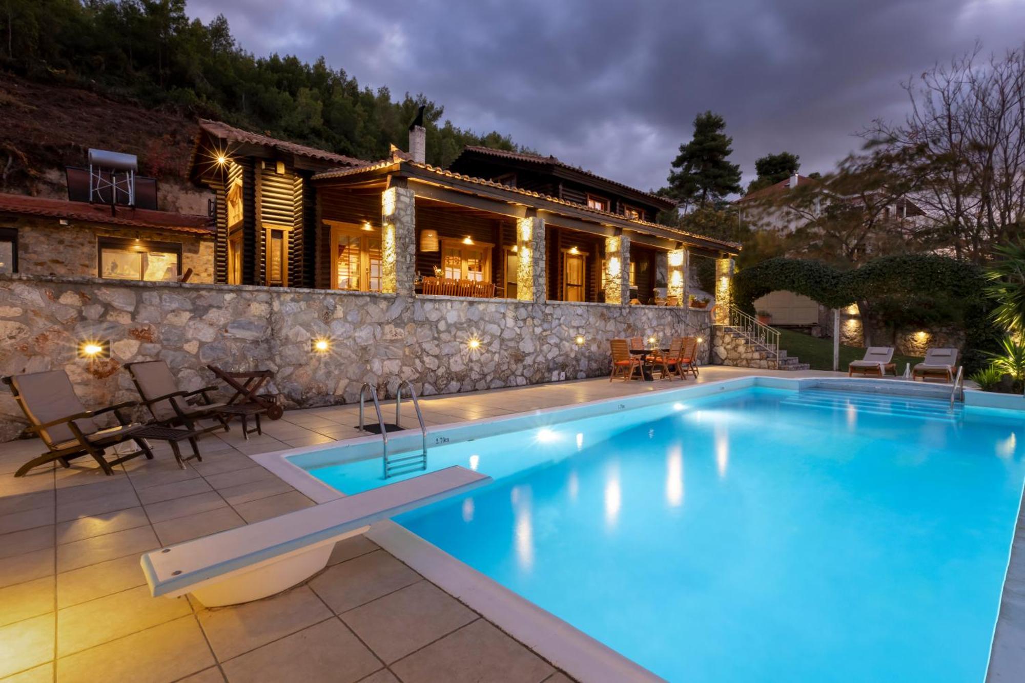 Villa Marrone Splendid Seaview Markopoulon Oropou Ngoại thất bức ảnh