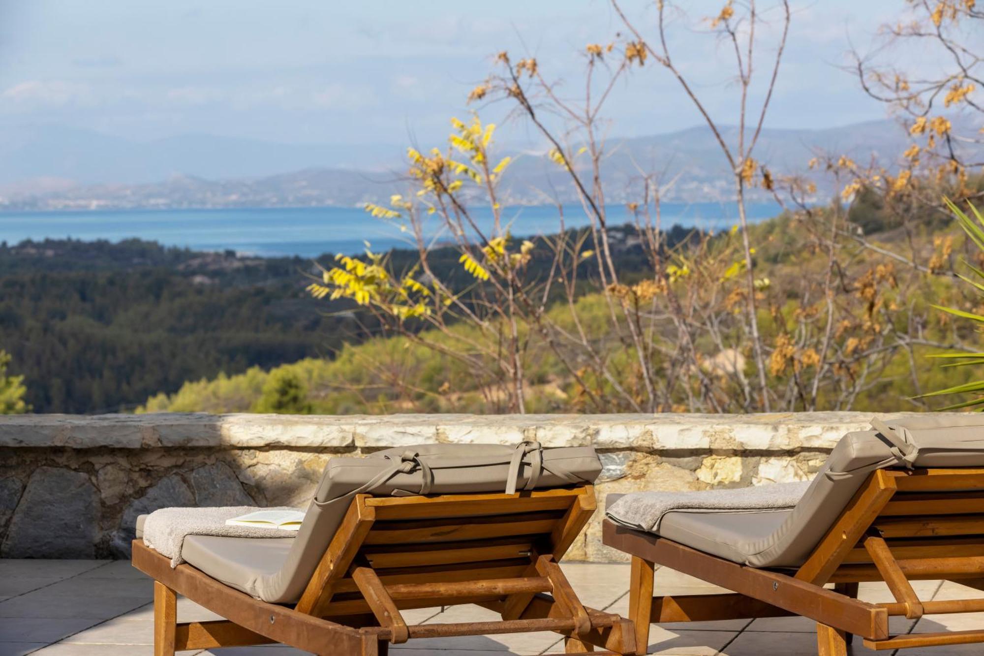 Villa Marrone Splendid Seaview Markopoulon Oropou Ngoại thất bức ảnh