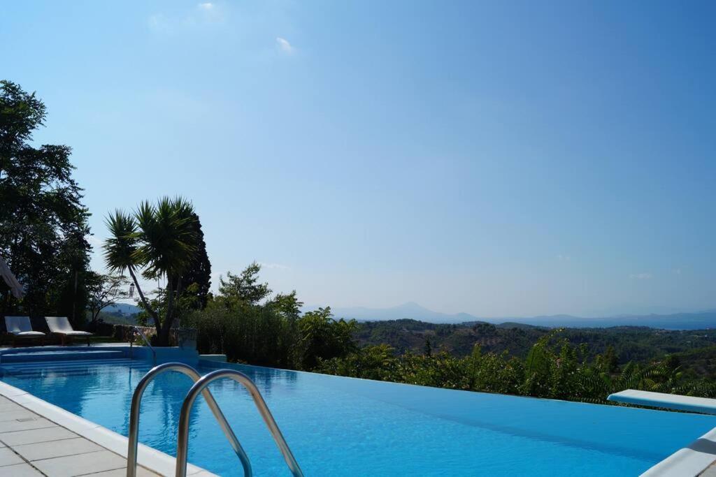 Villa Marrone Splendid Seaview Markopoulon Oropou Ngoại thất bức ảnh